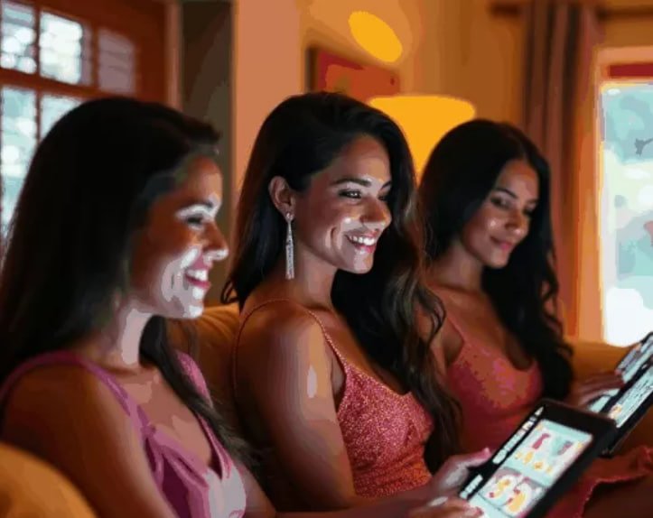 Tampilan antarmuka permainan live dealer nenektogel4d dengan multiple game tables